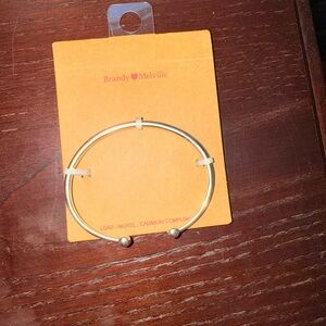 Brandy Melville Sleek Silver Bracelet